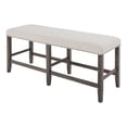 thumbnail image 4 of Jofran Willow Creek Distressed Solid Pine Counter Height Dining Bench, 4 of 7