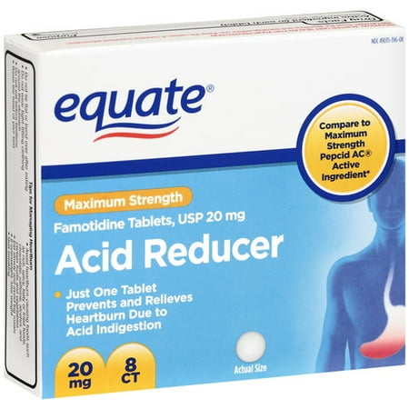 Equate Famotidine 20mg Tablets