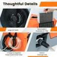 thumbnail image 6 of Canddidliike 180 Pints/Day Commercial Dehumidifier with Pump and Drain Hose-Orange, Dehumidifier for Large Room and Basements, 6 of 9