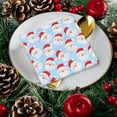 thumbnail image 7 of Yhmxh Christmas Napkins, 20Pcs Red and White Christmas Paper Napkins Disposable Snowman Christmas Cocktail Napkins White Merry Christmas Napkins for Xmas Winter Holiday Dinner Party Supplies, 7 of 7