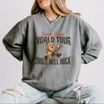 thumbnail image 2 of Jingle Bell Rock World Tour - Women's Lightweight Garment Dyed Sweatshirt, 2 of 8