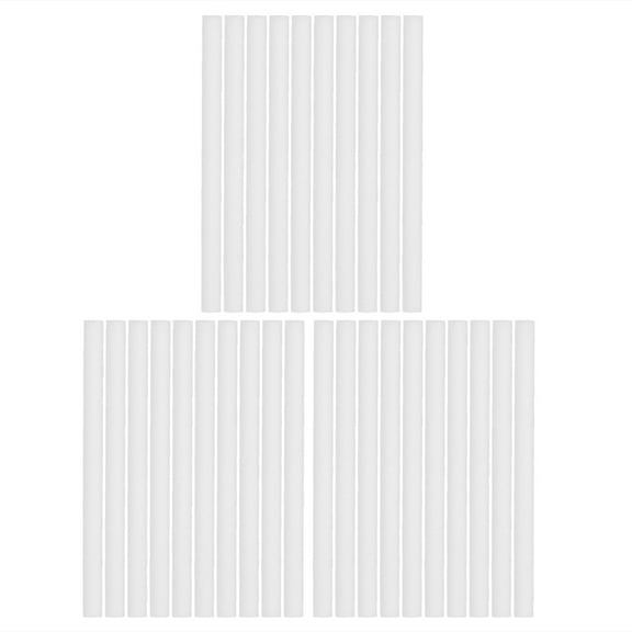 30Pcs Humidifier Sticks Cotton Filter Refill Sticks Wicks Replacement Cotton Swab Filter Absorbent for Humidifier Mist Air Diffuser Atomizer 5x80mm