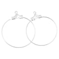 thumbnail image 2 of GUOOL 20 pieces Holiday Wea Gifts Large Size Hoops Ears Big Hoop Dangles Round 20PCS White, 2 of 8
