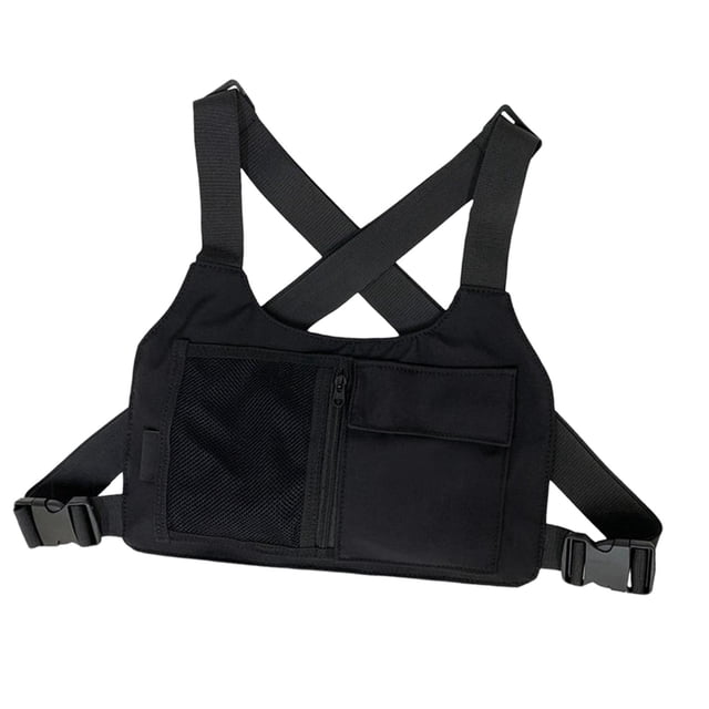ZheElen Chest Rig Vest Bag Pouch Utility Holder Workwear for great for various activities Running Outdoor Camping