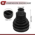 thumbnail image 4 of Kit de bota de junta CV interior Unique Bargains No.31607570270 con abrazaderas para BMW 320i 2013-2018, 4 of 7