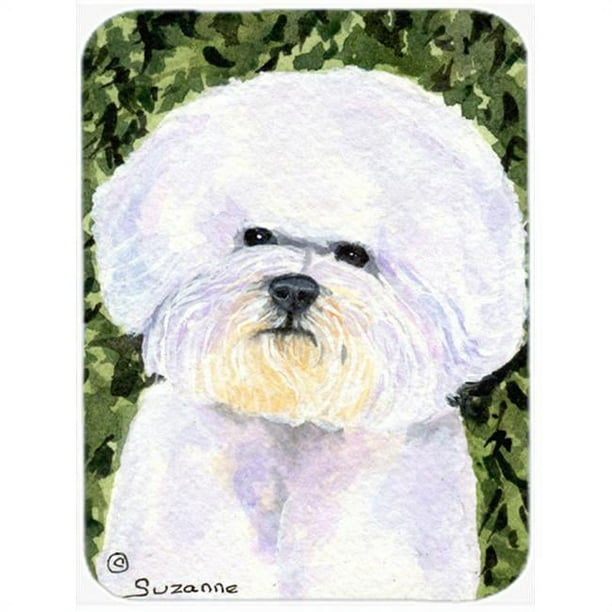 Carolines Treasures SS8829LCB Bichon Frise Planche à Découper en Verre-Grande