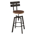 thumbnail image 2 of Amisco Rawdon Adjustable Barstool, 2 of 7