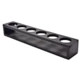 thumbnail image 3 of Wooden Rack Whisky Glass Holder Mugs Holder Glassware Free Standing 6 Hole Black, 3 of 6