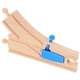 thumbnail image 3 of Tren de madera con vías, juguete de tren, diseño de escena, accesorio de vía, juguete de vía de madera, 3 of 8