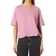 thumbnail image 1 of Camiseta informal holgada de manga corta con cuello en V para mujer - Tejido transpirable - Para todas las estaciones - S-XXXL, 1 of 4