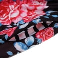 thumbnail image 4 of Vestido A Rayas Manga Corta Diseño Cuadros Estampado Floral Bolsillos Mujer Regalo Apariencia Atractiva L Zulema  Vestido a rayas con estampado floral, 4 of 8
