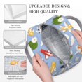 thumbnail image 3 of Disketp Colorful Koi Fish Bolsa Térmica para Almuerzo, Lonchera con Abertura Amplia y Gran Capacidad, Organizador Reutilizable para Mujeres, Hombres y Adultos, 3 of 6