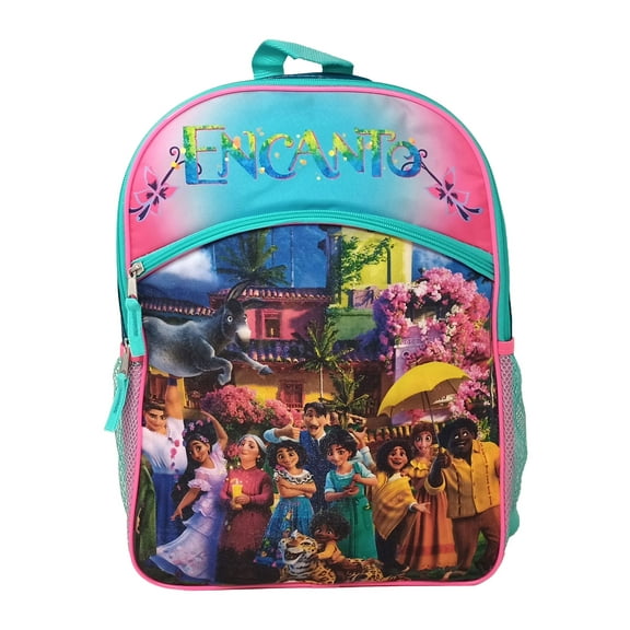 Encanto Backpack 16" Disney Girls Madrigal Family Maribel Isabela Luisa Bruno