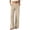 Beige-pants, variant on Aezemi Corduroy Straight Leg Pants Womens Button Elastic Waist Casual Work Pants for Women Fashion Comfy Dressy Business Casual Winter Fall Long Trousers with Pockets XXL