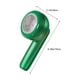 thumbnail image 5 of Removedor de afeitadora de telas | Removedor de píldoras de pelusa de pelusa recargable alimentado por USB para suéteres, ropa, muebles | Diseño portátil eficiente de 5 hojas | Blanco Verde | 16x8cm, 5 of 10