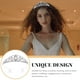 thumbnail image 3 of Tiara con corona y peineta para el pelo, corona con diamantes de imitación, diadema para boda, 3 of 7