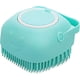 thumbnail image 1 of Cepillo para perros de 80 ml, cepillo de baño para mascotas, dispensador de champú, cepillo de silicona para gatos y perros de pelo corto (azul), 1 of 5