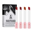 thumbnail image 3 of 4 Colors Cigarette Lipstick Set Matte Lip Gloss Long Lasting Lip Glaze Waterproof Lip Stick Tube Nude Lip Tint Makeup Cosmetics, 3 of 5