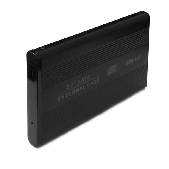2.5 inch SATA to USB2.0 External Hard Driver Enclosure, Black