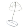 thumbnail image 5 of Hat Stand Organizer Metal Dome Shape Design Hat Rack Tabletop Display Rack - White, 5 of 8