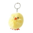 thumbnail image 2 of Naierhg Chick Plush Doll Pendant Car Keychain Key Ring Bag Hanging Decor Gift, 2 of 7