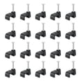 thumbnail image 1 of Unique Bargains Cable Clips with Steel Nail, 100Pack 6mm/0.24' Plastic Cable Wire Clips, Ethernet Cable Clips Nail in Cable Clips, 1 of 6