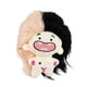 thumbnail image 3 of Muñeco decorativo de peluche, llavero de dibujos animados suave, adorno de muñeca ídolo para adultos negro y rosa, 3 of 9