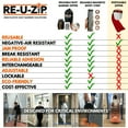thumbnail image 6 of RE-U-ZIP® FAIL-SAFE™ REUSABLE DUST BARRIER ZIPPER | PRO BUNDLE, 6 of 10