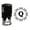 Black, variant on Printtoo Office Stationary Octagon Celtic Swirl Frame Alphabet Q Monogram Initial R-40 Self Inking Rubber Stamp-Black