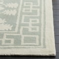 thumbnail image 4 of SAFAVIEH Bella Aliya Geometric Bordered Wool Area Rug, Grey/Ivory, 6' x 9', 4 of 9