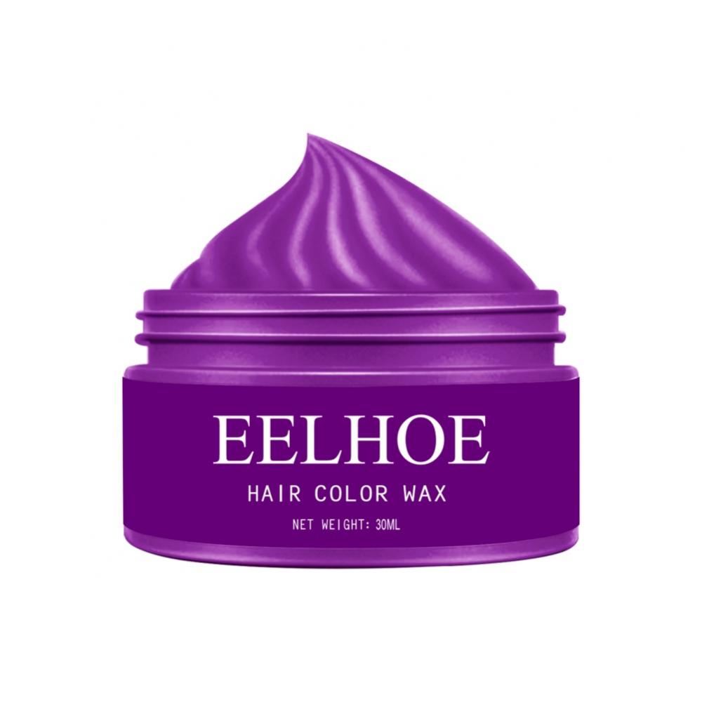 Disposable Color Hair Wax Styling Pomade Natural Hair Strong Gel Cream