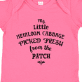 thumbnail image 4 of Inktastic My Little Heirloom Cabbage Picked Fresh from the Patch Boys or Girls Baby Bodysuit, 4 of 5