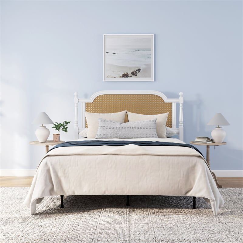 Hillsdale Furniture Melanie Headboard with Metal Frame, Multiple Sizes