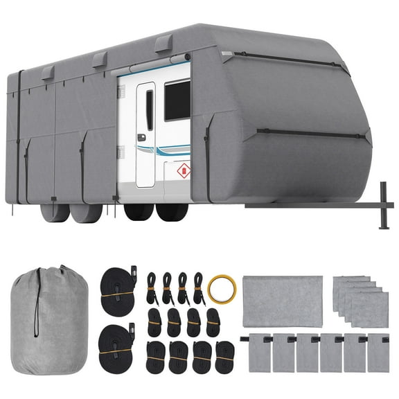 Trailer Travel RV Cover 20-22 ft Class A Camper Cover Non-Woven Fabric