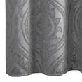 Mainstays Gray Burnout Damask Polyester Shower Curtain, 70" x 72", Grey