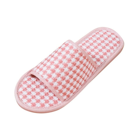 

Qufokar Knee High Flat Boots for Women Women Memory Foam Slippers Fashion Autumn And Winter Women Slippers Home Flat Bottom Non Slip Warm And Comfortable Open Toe Solid Color Houndstooth