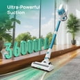 thumbnail image 5 of MOOSOO Cordless Stick Vacuum Cleaner, Lightweight Vacuum Cleaner for Wood Floor Pet Hair, 5 of 10