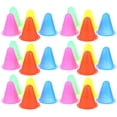 thumbnail image 1 of LEEYNEER 30pcs Colorful Roller Skating Cones Football Cones Sports Training Agility Cones, 1 of 6