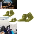 thumbnail image 3 of Zapatillas De Plumón De Pato Para Acampar Al Aire Libre Calcetines Calzado Bota Cálida Botines Verde M Sunnimix Pantuflas Blancas De Plumas, 3 of 7