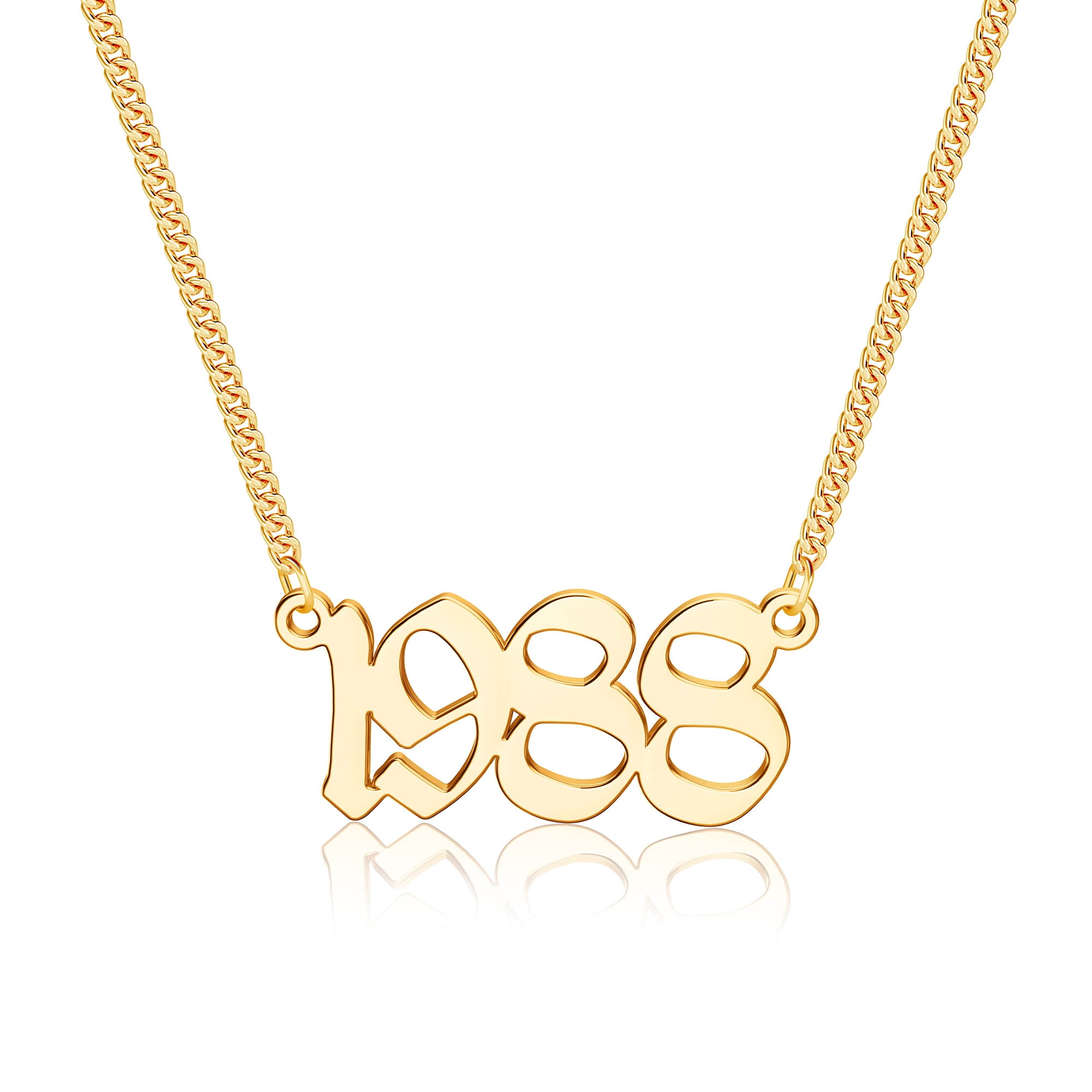 IEFRICH 1975 Necklace 45th Birthday 