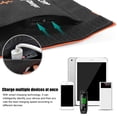 thumbnail image 6 of Yajisi 21W Foldable Solar Panel Charger, Portable Dual USB Solar Charger for Outdoor Camping Hiking, 12.6x6.7x2.0 Inches, 6 of 11