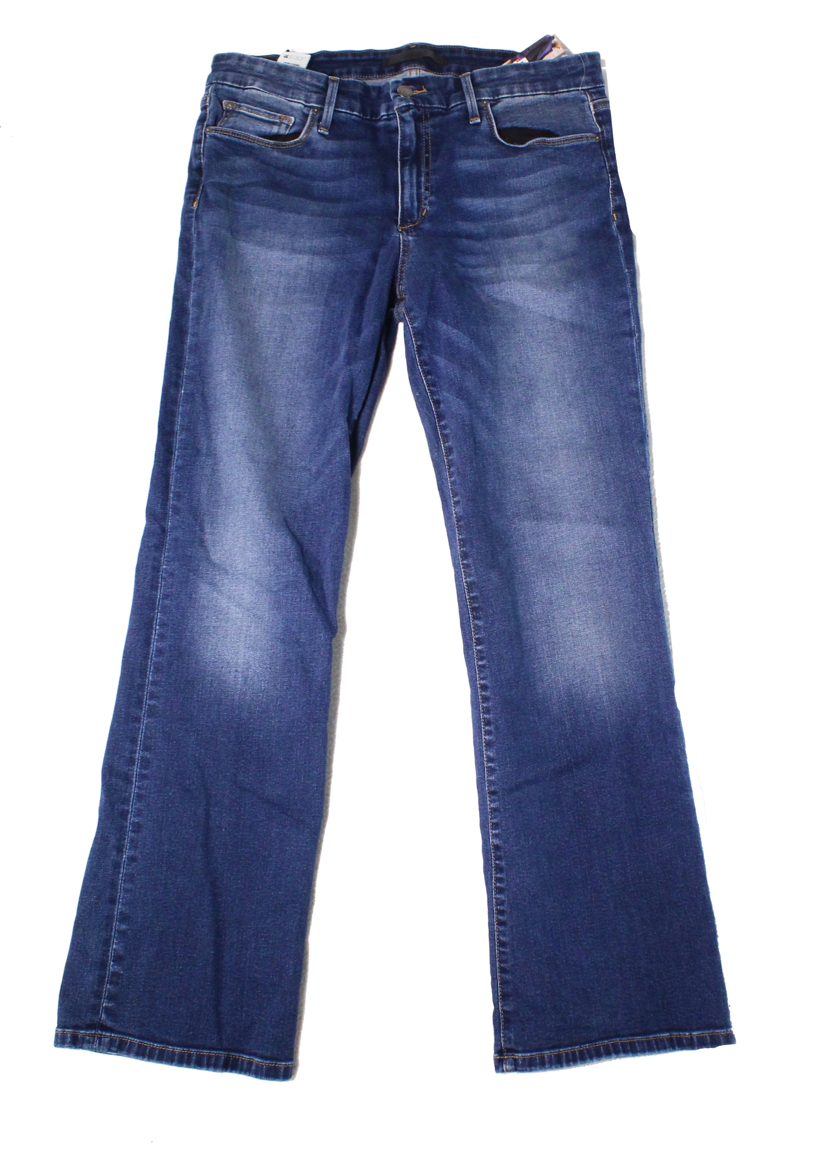 JOE'S Jeans - Womens Jeans Indigo Button-Front Flare Stretch 32 ...