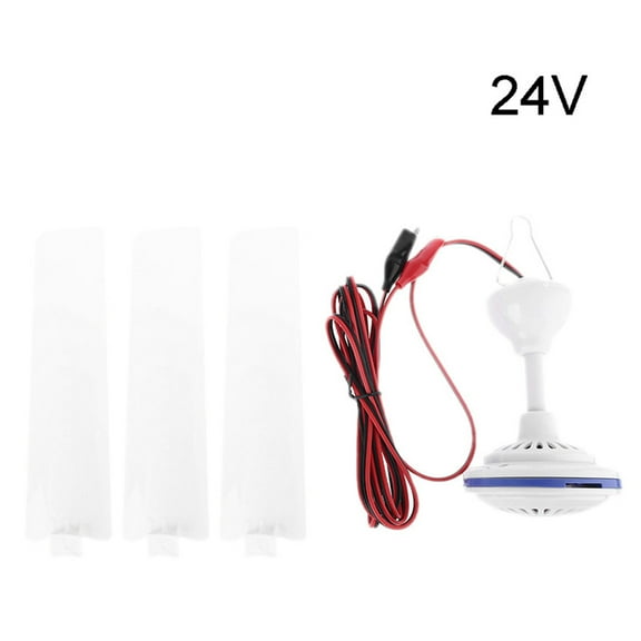 12V 24V Ceiling Fan Camping Tent Hanging Cooling Fan for Outdoor Home Bed