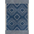 thumbnail image 2 of JONATHAN Y MOH200D-5 Amir Moroccan Beni Souk Navy/Ivory 5 ft. x 8 ft. Area Rug, 2 of 9