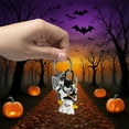 thumbnail image 5 of Gallickan Halloween Keychain Accessory, Car Bag Purse Clip, Cute Ghost Decor, Handbag Backpack, Party Favor, B, 5 of 6
