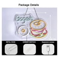 thumbnail image 3 of Letrero De Neón Bagels Luz LED Regulable Alimentada Por USB Para Restaurante, Tienda De Pan, Comida Rápida, Cocina, Decoración De Pared 39cmx29cm, 3 of 7