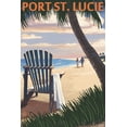thumbnail image 4 of Port St. Lucie, Florida, Adirondack Chair on the Beach (1000 Piece Puzzle, Size 19x27, Challenging Jigsaw Puzzle for Adults and Family, Made in USA), 4 of 4