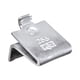 thumbnail image 1 of Knape & Vogt Knape and Vogt Clip de soporte para estante de pilastra de acero ajustable, zinc (paquete de 20), 1 of 5