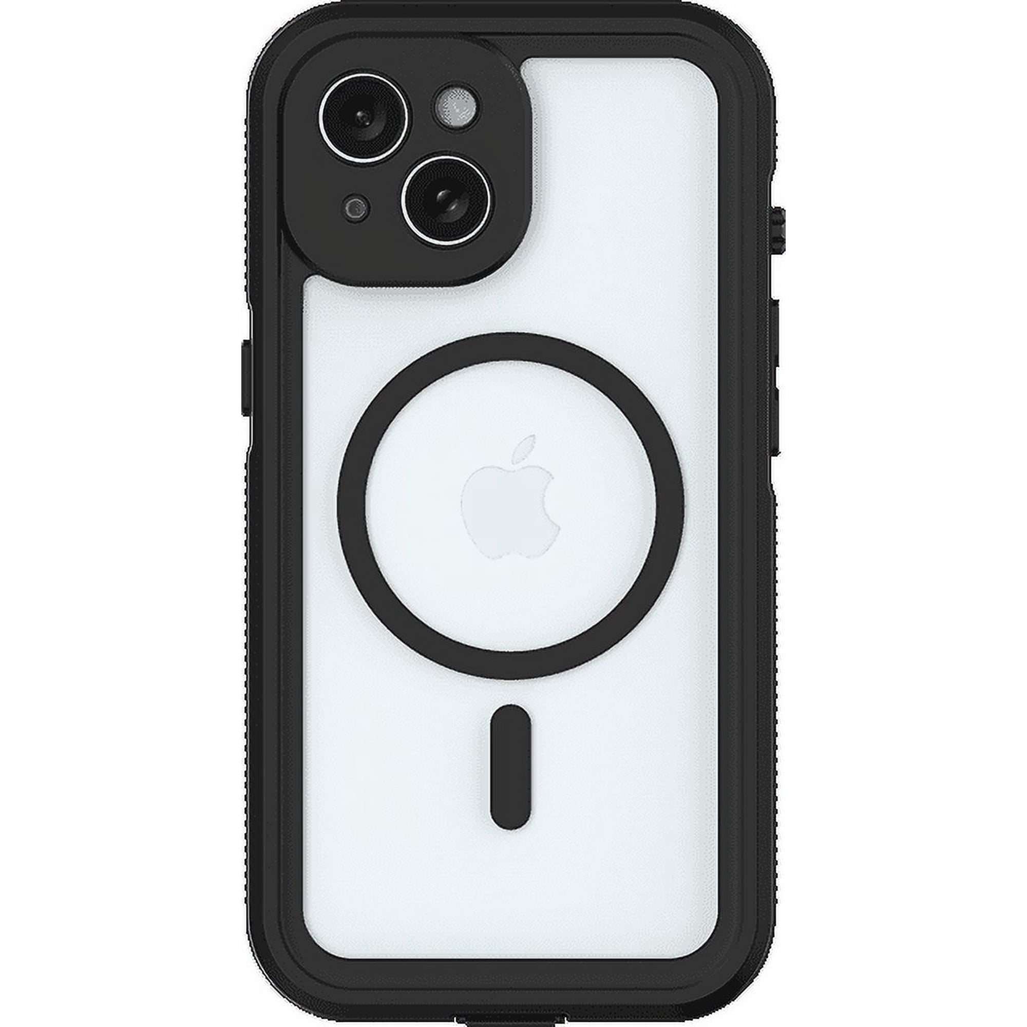 Body Glove Tidal Waterproof with MagSafe Case for iPhone 15 Clear/Black