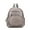 Pewter, variant on Romana Vegan Leather Women's Backpack, Functional Bookbag Purse Handbag by Mia K - Light Blue
